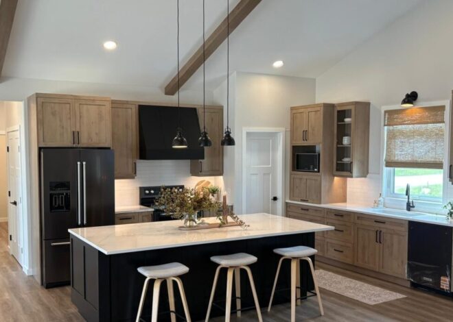 Kitchen cabinets with sloped ceilings: 3 ideas for better storage