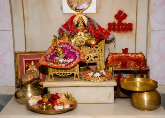 Wooden and Marble Mandir Designs for Homes