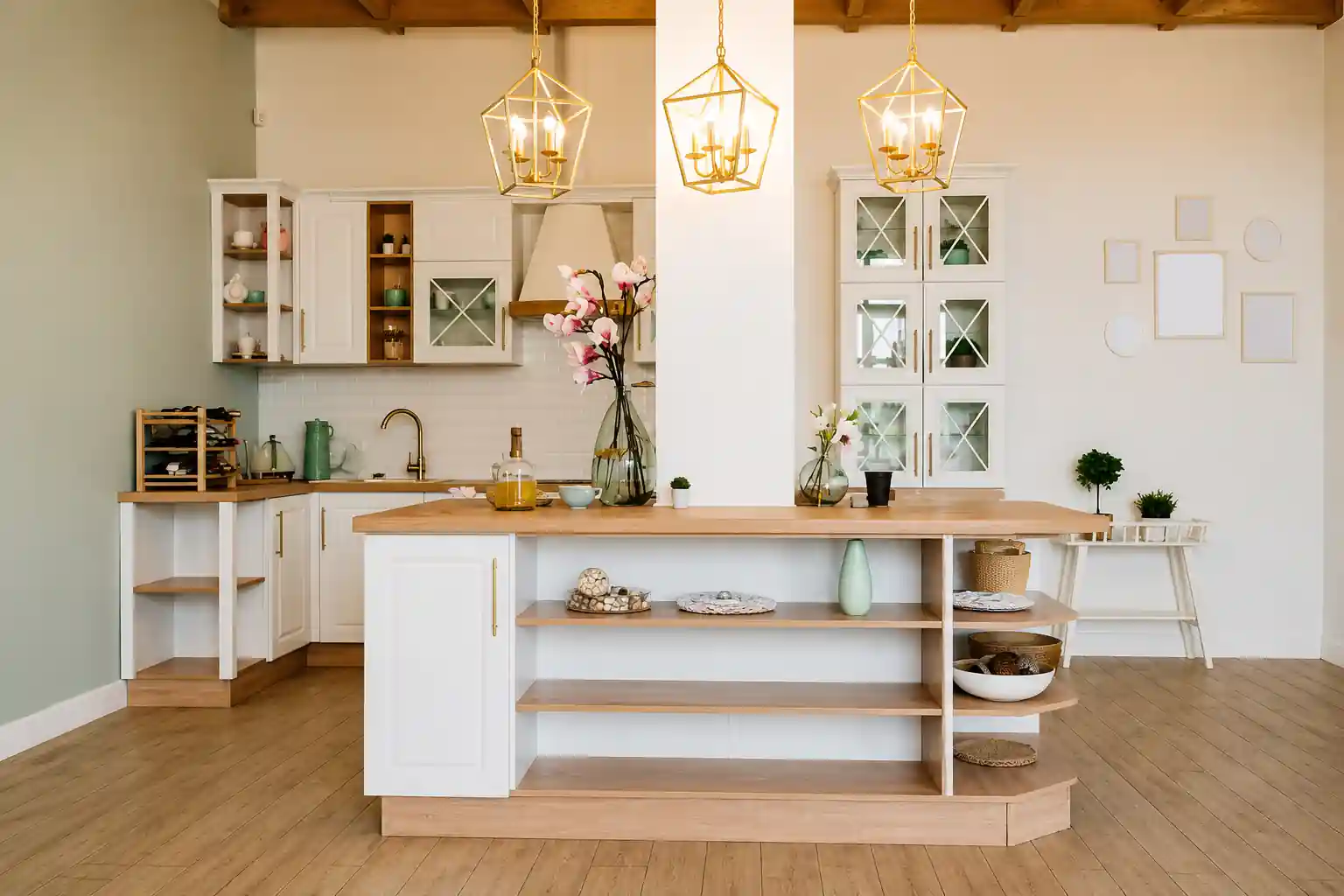 Kitchen direction according to Vastu for open layout